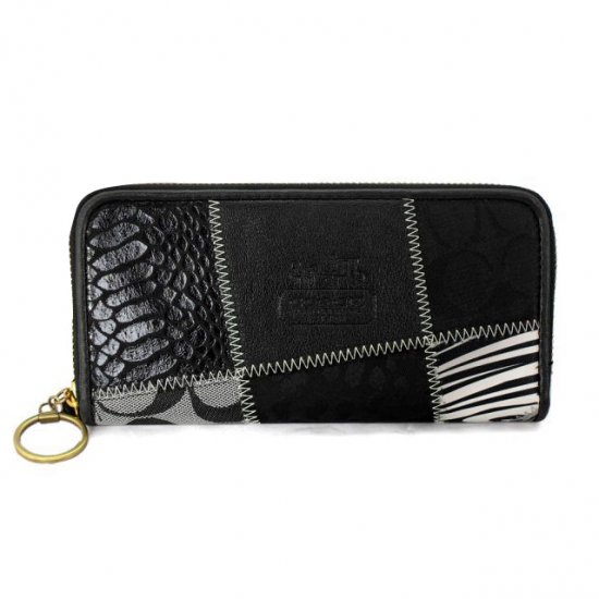 Coach Holiday Matching Large Black Multi Wallets EDD | Coach Outlet Canada - Click Image to Close